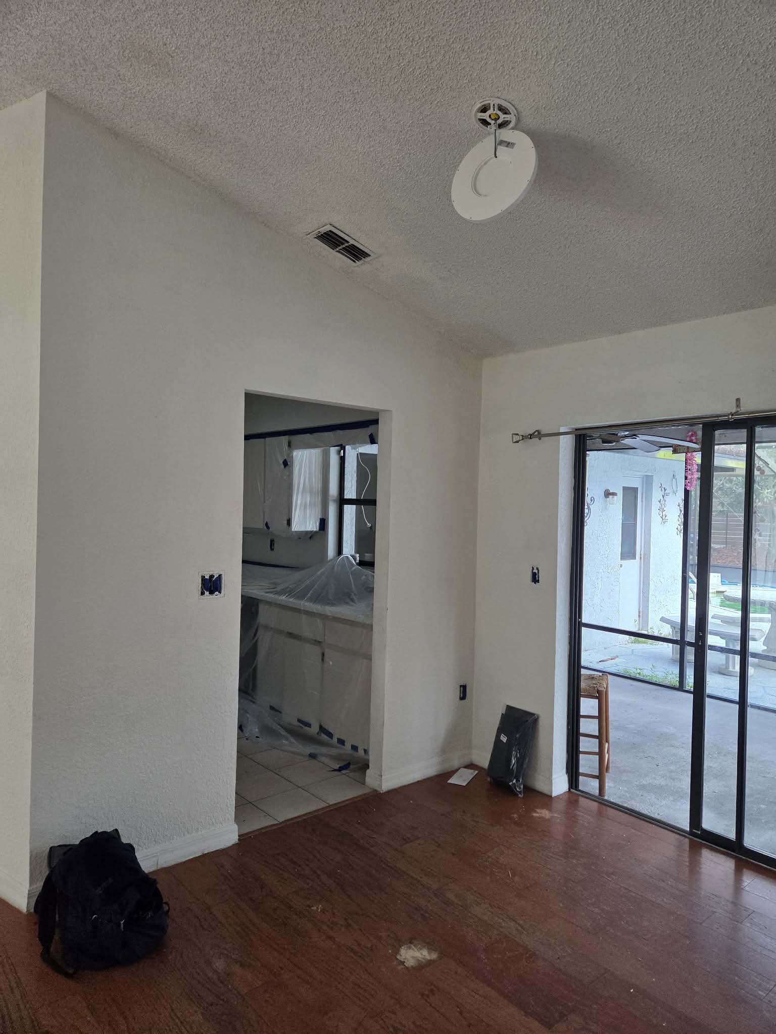 Interior renovation and flooring project by To The Rescue LLC